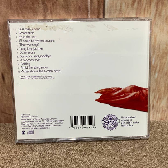 2005 Enya Amarantine Reprise Records Ethereal Calming Audio Music CD - Picture 3 of 3